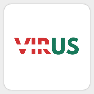 Stop Virus Sticker